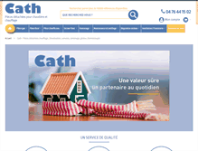Tablet Screenshot of cath.fr
